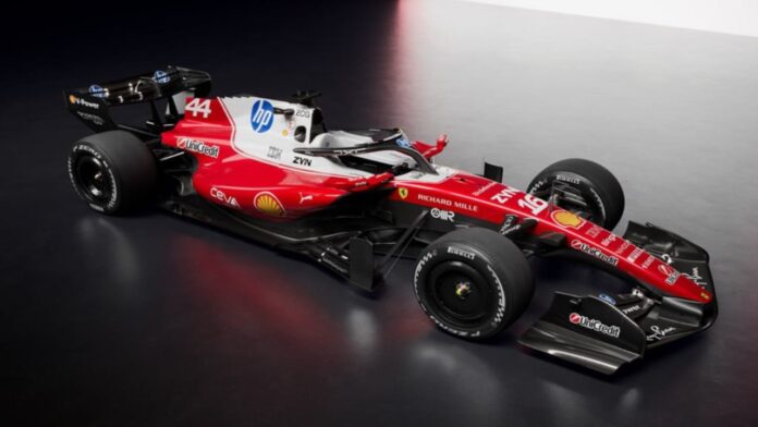 Ferrari presentó su nuevo monoplaza para nueva temporada de Fórmula 1