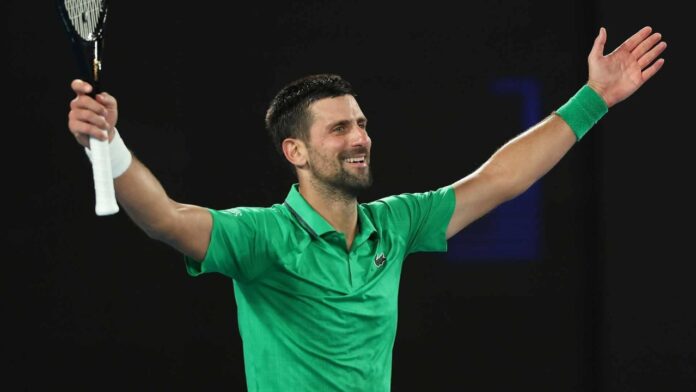 Djokovic Djokovic batió a Sinner para alcanzar la final contra Alcaraz