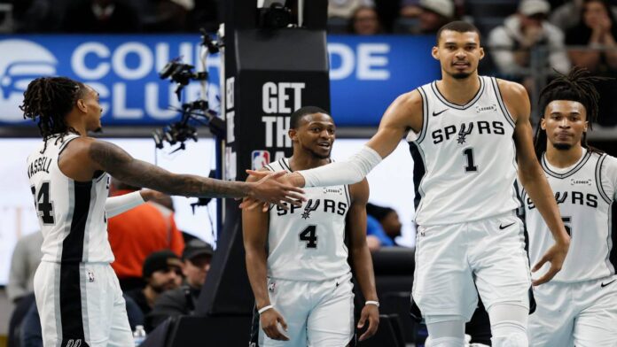 Spurs Los Spurs dieron un golpe sobre la mesa en su visita a Detroit