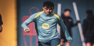 Pedri volvió a los entrenamientos y apunta a su regreso con Barcelona