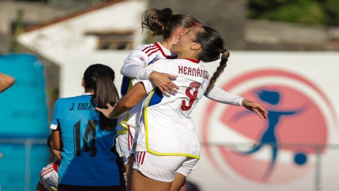 Vinotinto femenina arrancó con victoria el Sudamericano sub-20