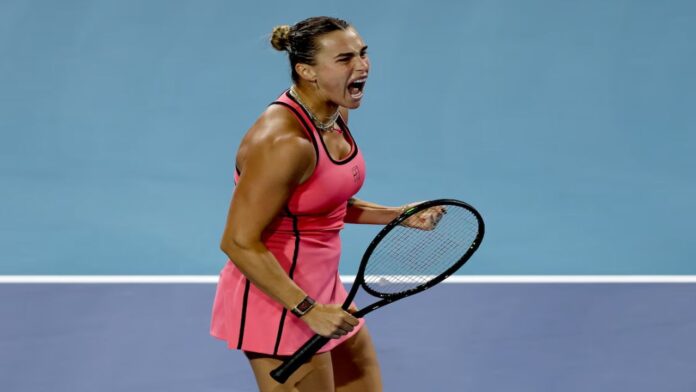 WTA Miami Open Sabalenka sigue en camino a lograr su 'Sunshine Double'