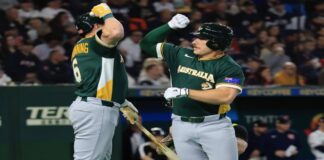 Australia volvió a ganar para acercarse a la clasificación en Tokio