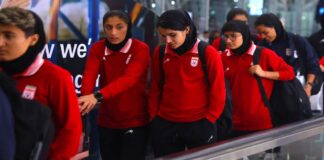 Gobierno iraní confirmó llegada del equipo femenino de fútbol para el miércoles