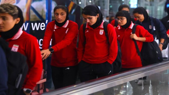Gobierno iraní confirmó llegada del equipo femenino de fútbol para el miércoles