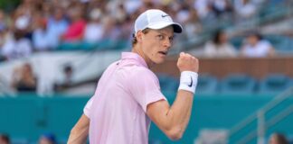 Sinner mantuvo su pulso para acceder a los cuartos de final