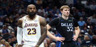 Lakers sufrieron su primer revés con la ausencia de Doncic ante un inspirado Cooper Flagg