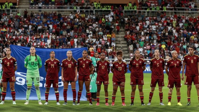 Vinotinto femenina Colombia y Venezuela miden fuerzas con el objetivo mundialista a la vista