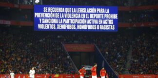 Egipto y España condenan los cánticos racistas durante el partido amistoso en Barcelona