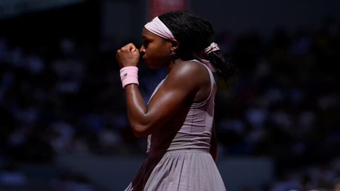 Gauff inició su defensa al título sin fallas
