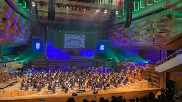 Orquesta Sinfónica de Música Venezolana Simón Díaz, director Edwuard Bogado. Quebrada Honda. El Sistema. Sala Simón Bolívar