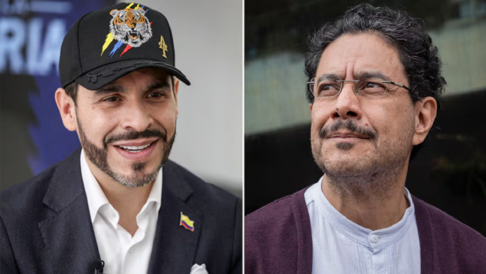 Abelardo de la Espriella e Iván Cepeda