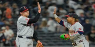 Los Guardianes asaltaron el Bronx para llevarse la serie frente a los Yankees