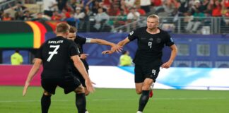 Haaland anotó por duplicado y Noruega ya espera en 16vos