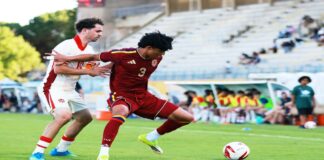 Vinotinto sub-20 sufrió su primer revés en el Torneo Maurice Revello