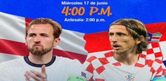 Inglaterra vs Croacia: el plato fuerte del día se vive por Unión Radio