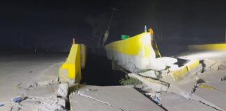 Autoridades realizaron supervisión técnica del puente San Julián en Caraballeda
