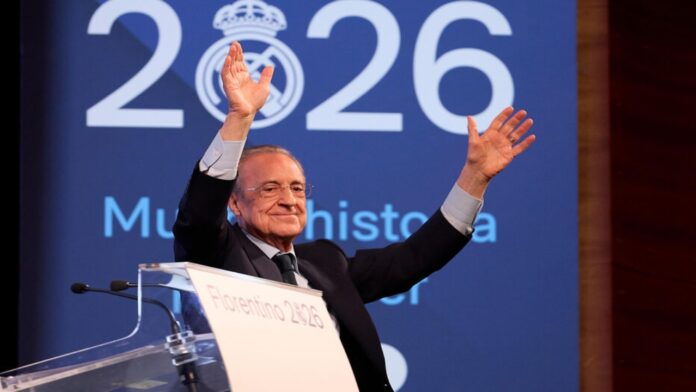 Presentation of Florentino Perez as a candidate for the presidency of Real Madrid CF in Madrid - 27 May 2026