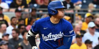 Ohtani destacó en Pittsburgh pero tuvo que salir por molestias en la rodilla
