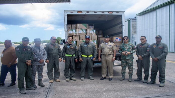 En camino primer cargamento de insumos donados por Dominicana hacia Venezuela
