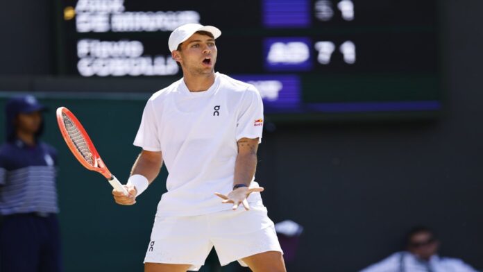 Cobolli Cobolli sorprendio a De Minaur y se instala en los mejores ocho (+otros resultados)