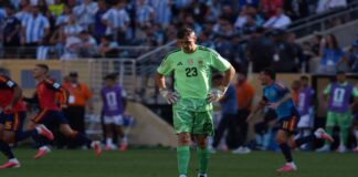 Dibu Martínez pone en duda su continuidad en la selección argentina luego de la derrota con España