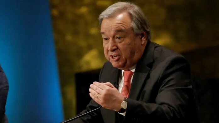 Guterres pide a EEUU e Irán volver a negociar un alto al fuego