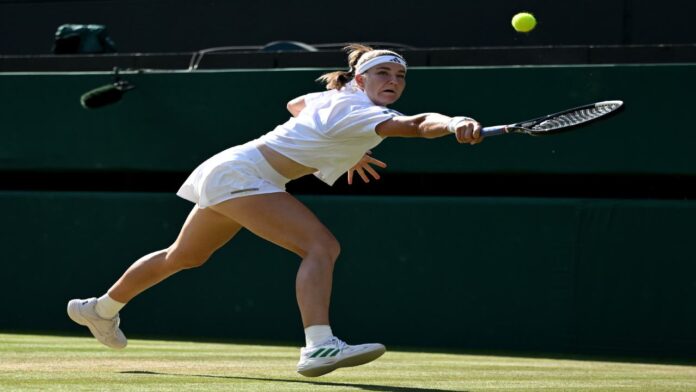Muchova Muchova se coloca a un paso de la final tras sorprender a Osaka