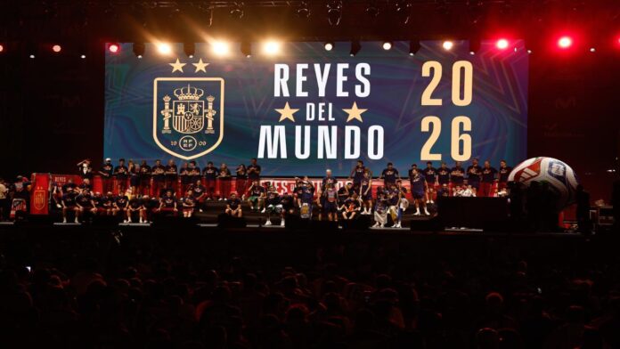 Celebración del Mundial en Madrid Así cerró la fiesta en Madrid de los nuevos campeones del mundo (+fotos)