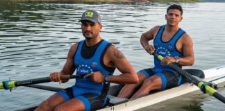 Jaime Machado y André Mora sumaron un nuevo oro para Venezuela en remo