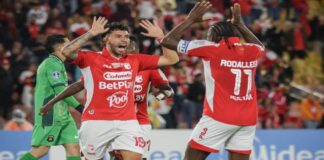Santa Fe venció a Caracas y toma ventaja hacia los octavos de la Copa Sudamericana