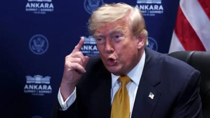 Trump Trump advierte a Irán de un posible nuevo ataque esta noche