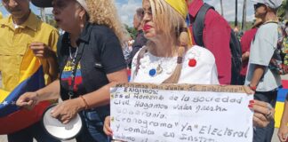 Gremios sindicales se movilizan en Caracas y exigen celebración de elecciones