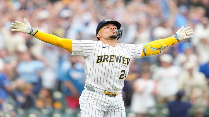 William Contreras William Contreras dio el batazo de oro y cerró remontada de Milwaukee