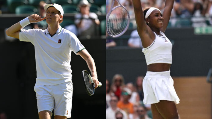 Wimbledon Sinner y Gauff encabezan los clasificados a los cuartos de final en Wimbledon