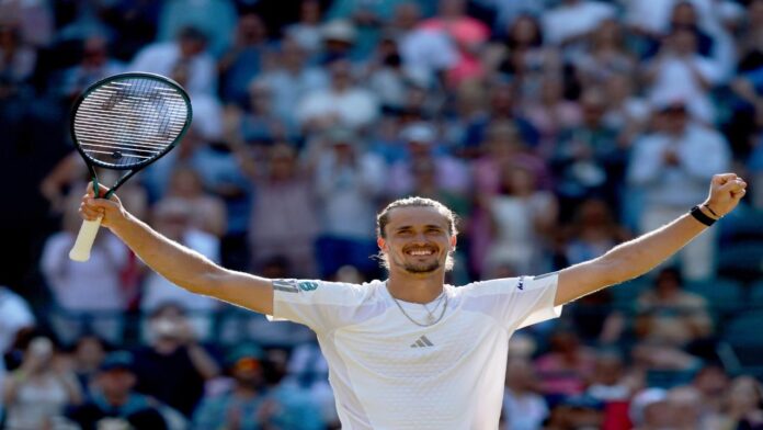 Zverev Zverev rompió el maleficio con Fritz y llega a semifinales