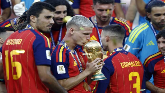 España.jpg Así quedó el ranking FIFA tras la conquista española en el Mundial
