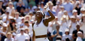 Coco Gauff alcanzó sus primeras semifinales de Wimbledon con remontada incluída