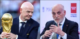 Tebas acusa a Infantino y la FIFA de querer "destruir la industria del fútbol"