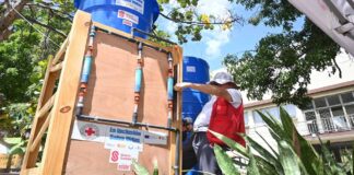 Cruz Roja venezolana habilita dos puntos de potabilización las 24 horas en La Guaira