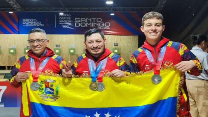 Rifle venezolano Julio Lemma sumó otro oro en su legado de los Juegos Centroamericanos